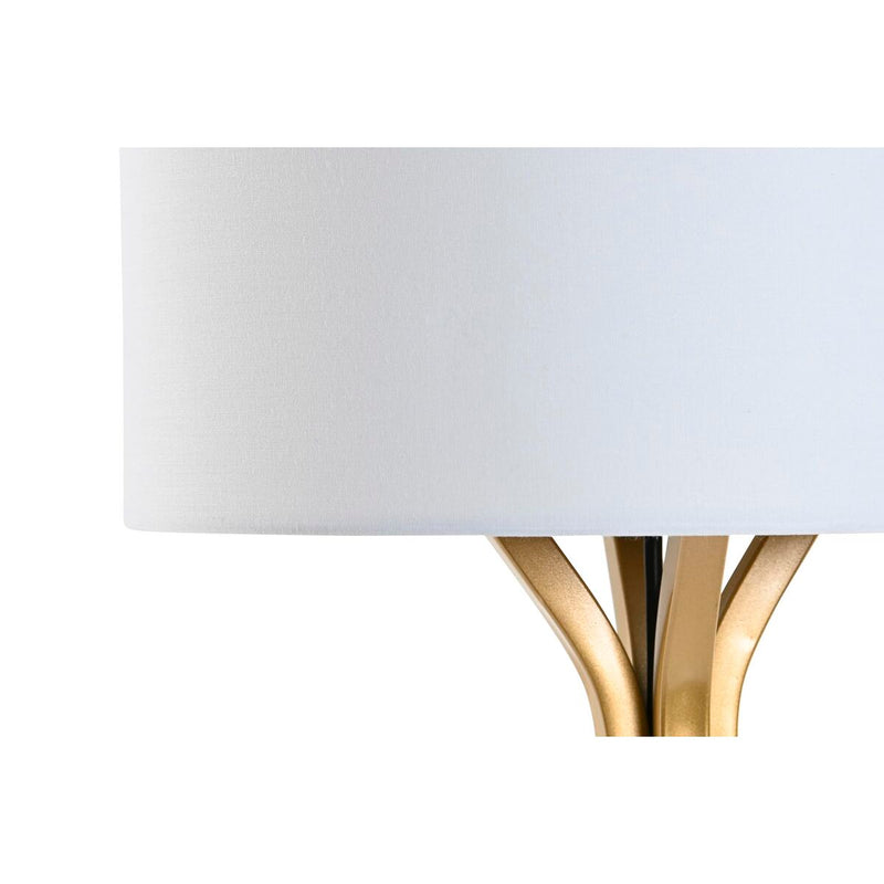 Desk lamp DKD Home Decor Golden White 220 V 50 W (30 x 30 x 56 cm)