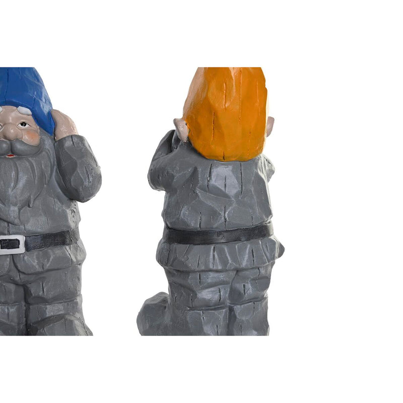 Decorative Figure DKD Home Decor Gnome Magnesium (25 x 18,3 x 48,2 cm) (3 Units)