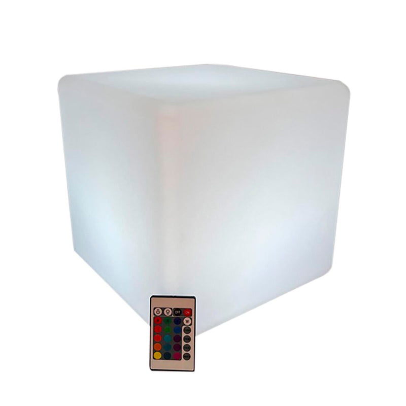 Solar lamp DKD Home Decor Squared White (30 x 30 x 30 cm)