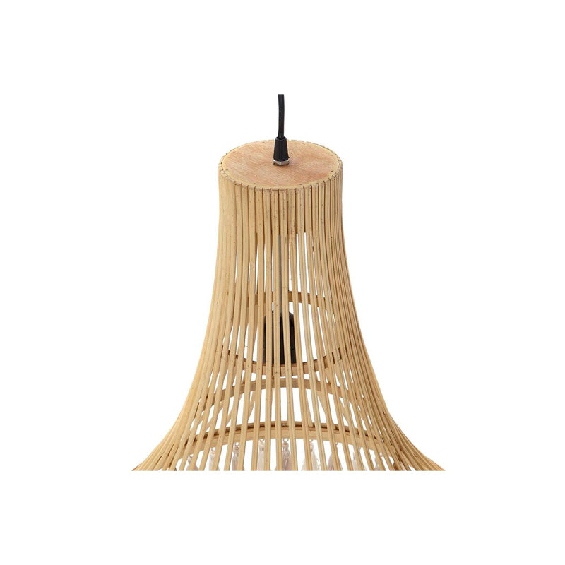 Ceiling Light DKD Home Decor Brown Polyester Rattan 50 W (45 x 45 x 54 cm)