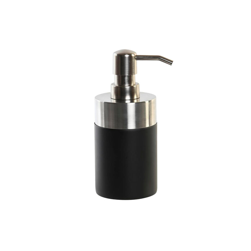 Soap Dispenser DKD Home Decor Stainless steel Resin (7 x 7 x 17 cm)