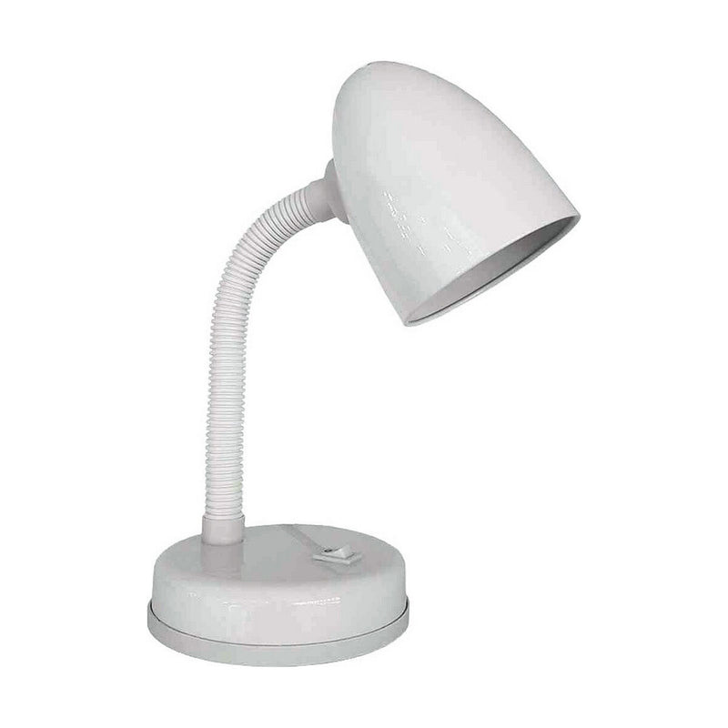 Desk lamp EDM Amsterdam E27 60 W Flexo/Desk lamp Metal White (13 x 34 cm)