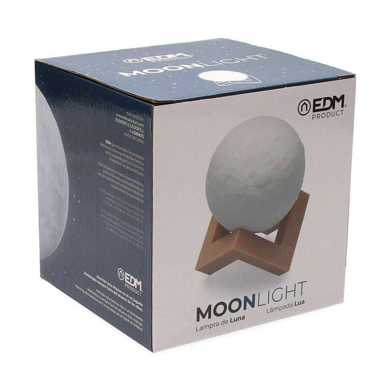 Desk lamp EDM Moon White 3,7 V