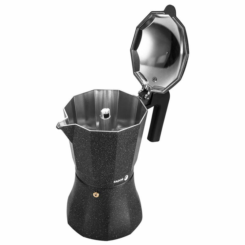 Italian Coffee Pot FAGOR Tiramisu Aluminium (6 Cups)