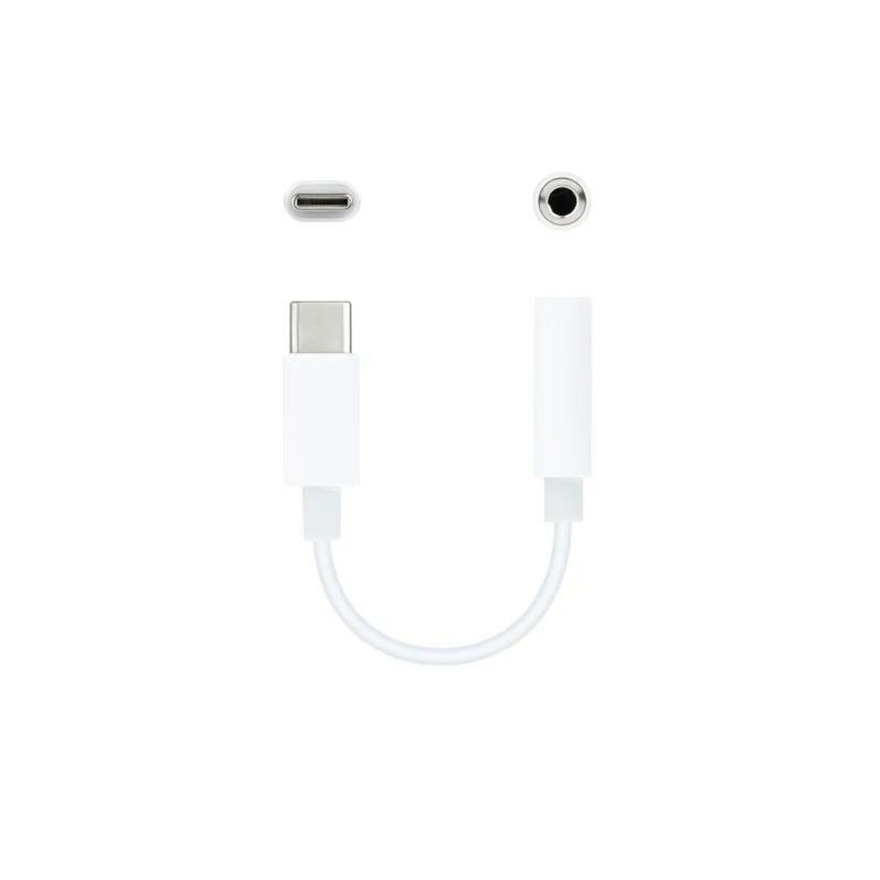 USB C to Jack 3.5 mm Adapter NANOCABLE 10.24.1205-W White