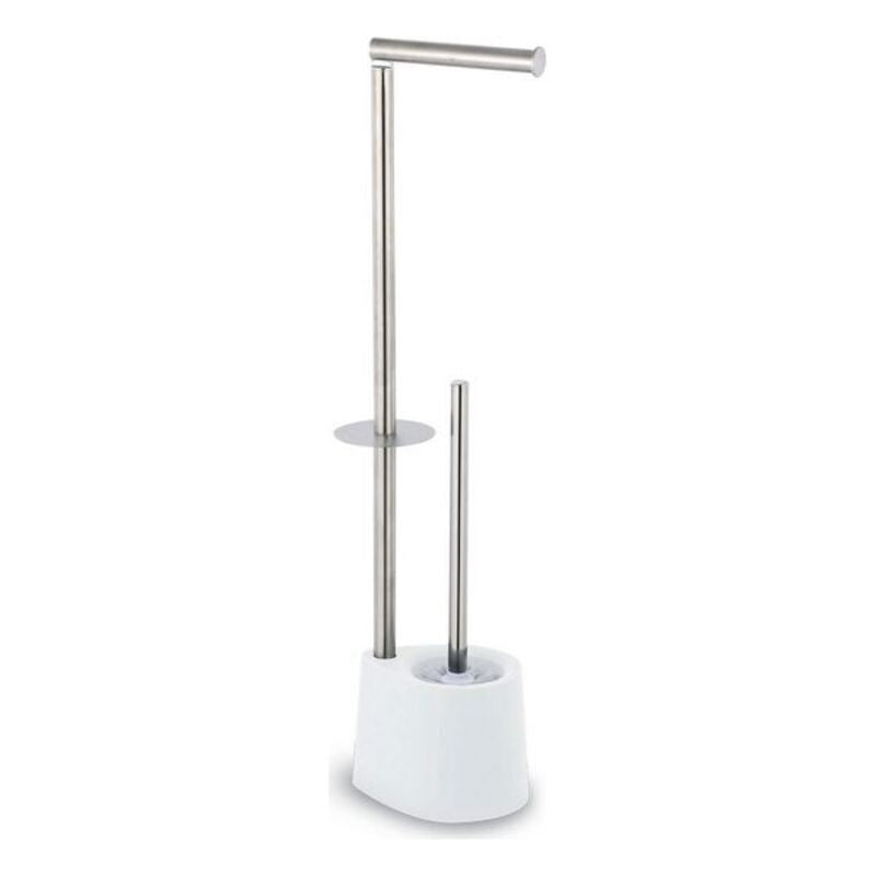 Toilet Paper Holder with Brush Stand Confortime