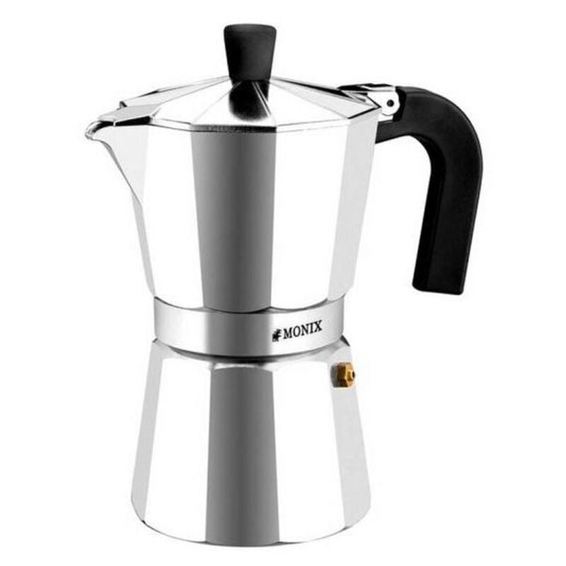 Italian Coffee Pot Monix M620003 (3 Cups) Aluminium