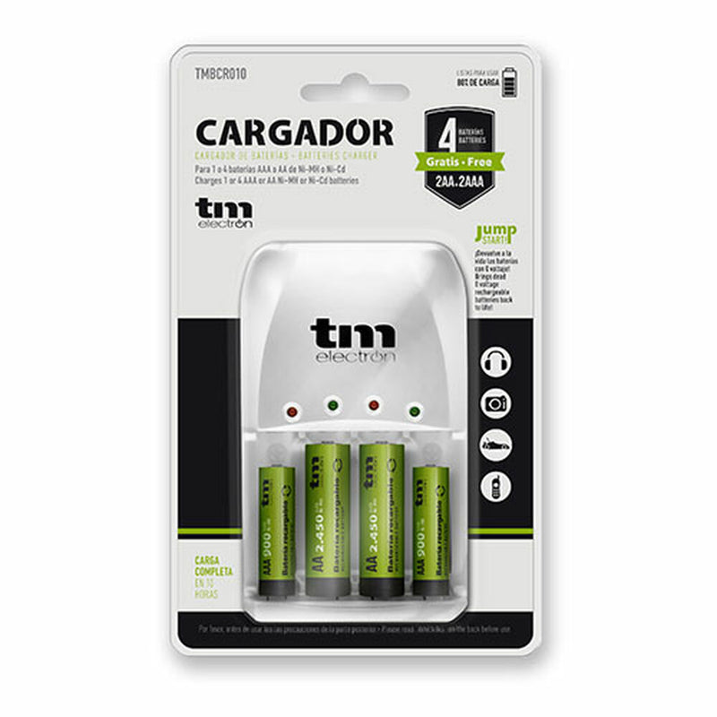 Batterij oplader TM Electron R03/R6