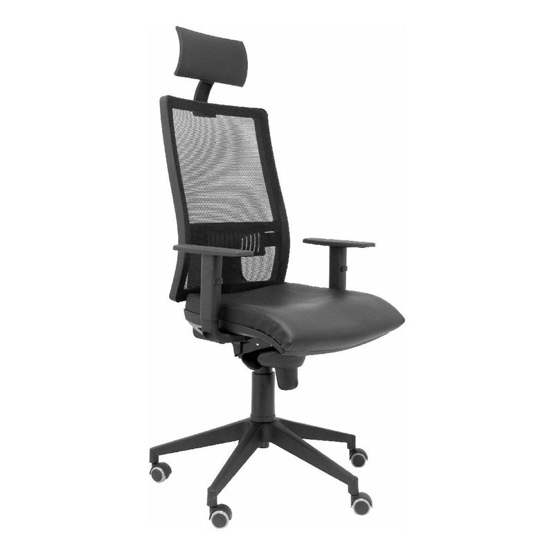 Office Chair with Headrest Horna P&C 10SSPNE Black