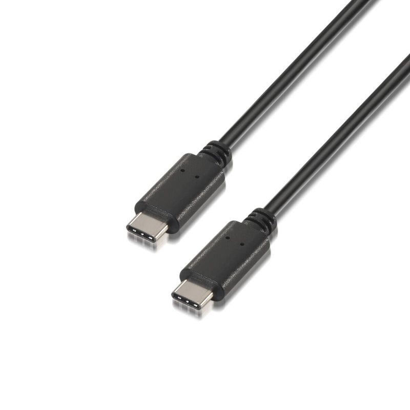 USB-C Cable Aisens A107-0058 Black 3 m