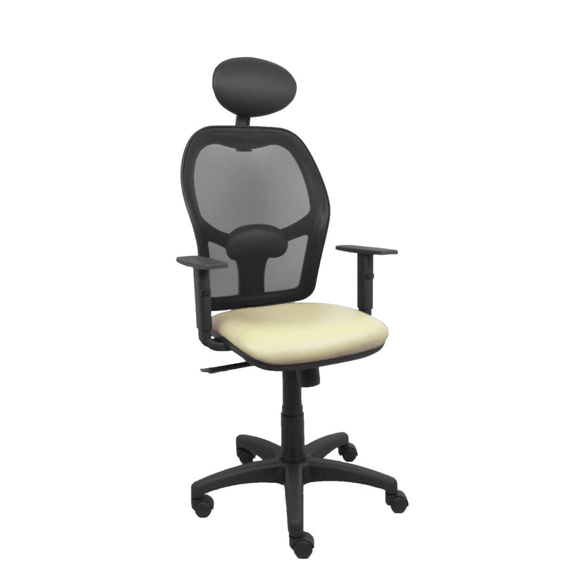 Office Chair with Headrest P&C B10CRNC Cream