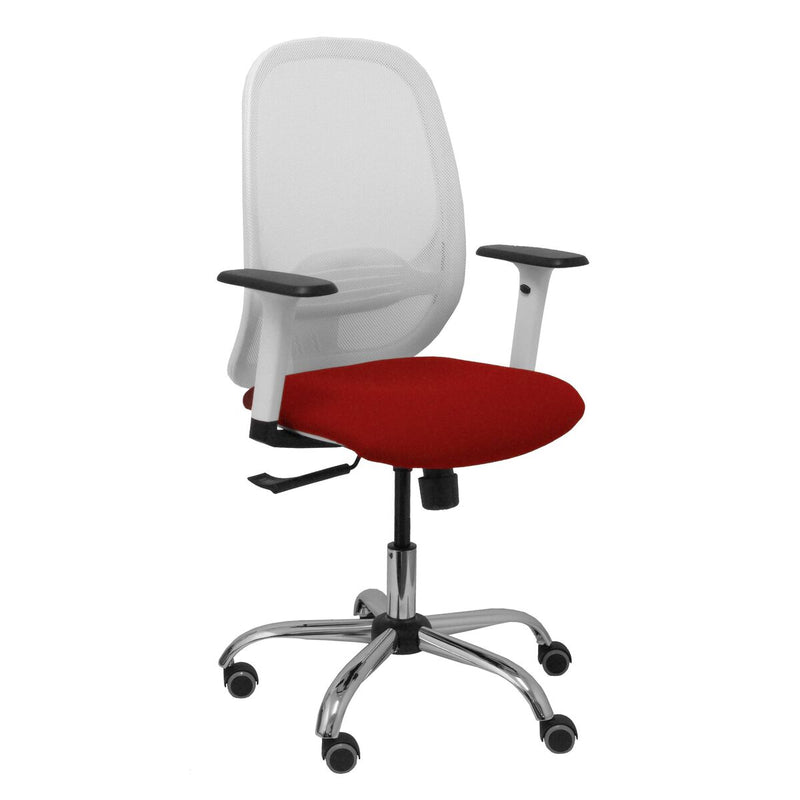 Office Chair P&C 354CRRP White Maroon