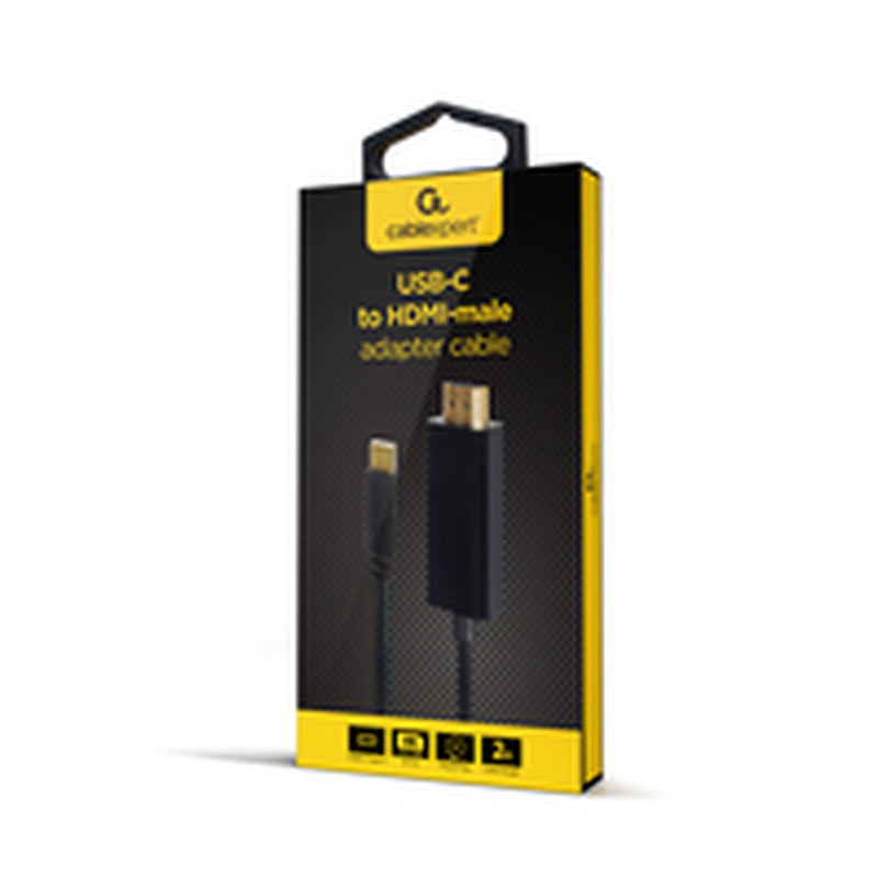 USB C to HDMI Adapter GEMBIRD A-CM-HDMIM-01 2 m