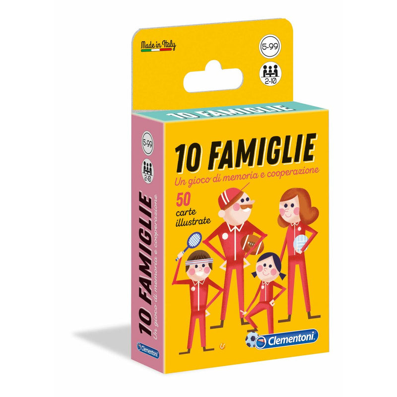 Card Game Clementoni Famiglie Italian (Refurbished A+)