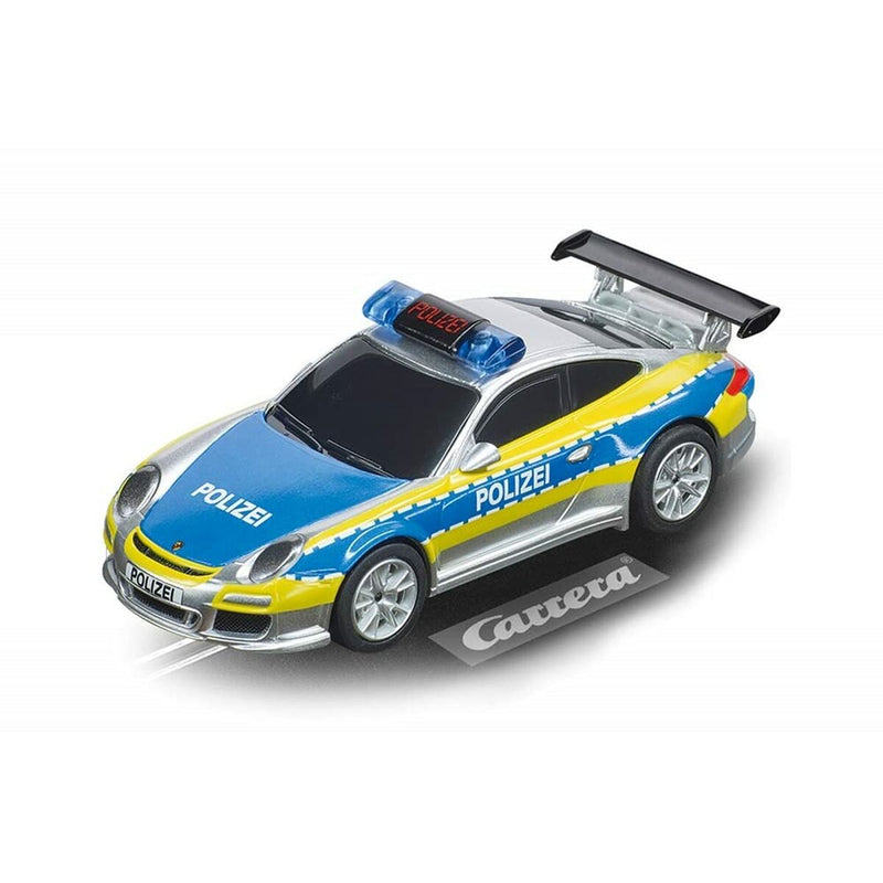 Police Car Carrera Blue Plastic (Refurbished B)