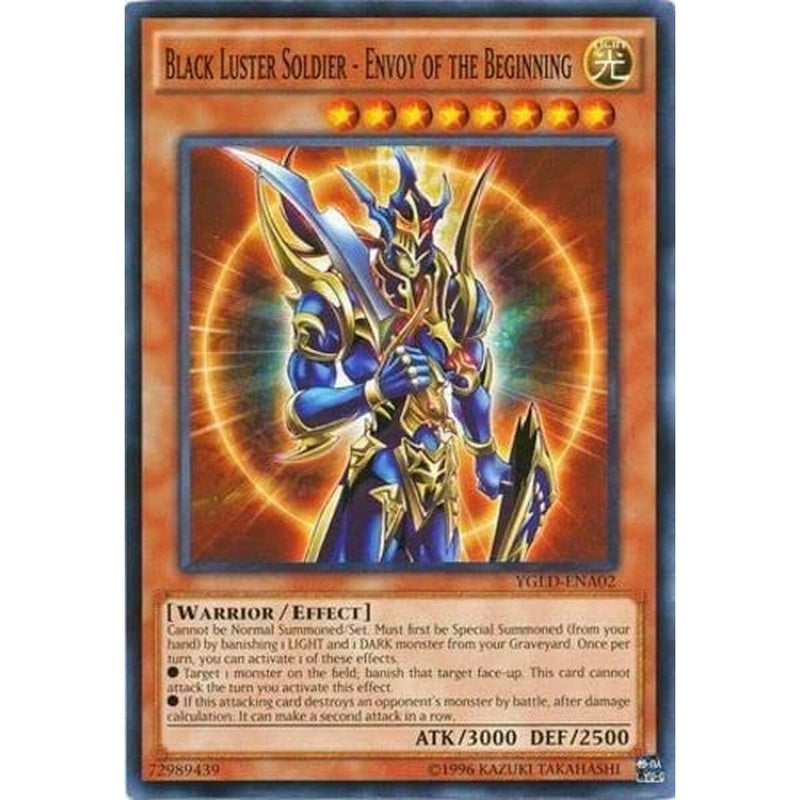 Playing cards Yu-Gi-Oh! Black Luster Soldier Envoy of The Beginning YGLD-ENA02 (Refurbished A)
