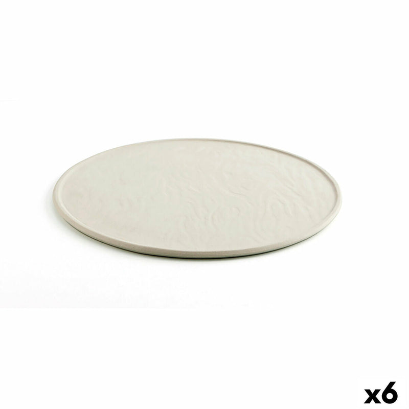 Underplate Quid Ceramic Beige (Ø 33 cm) (6 Units) - MOHANLAL