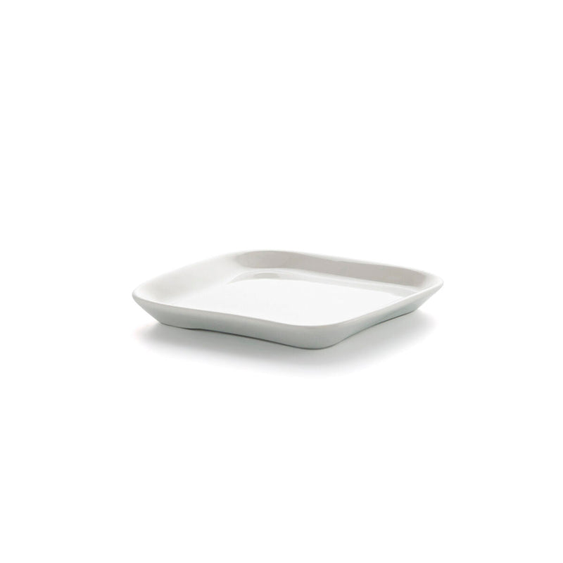 Snack tray Ariane Alaska Squared Mini Ceramic White (11,4 x