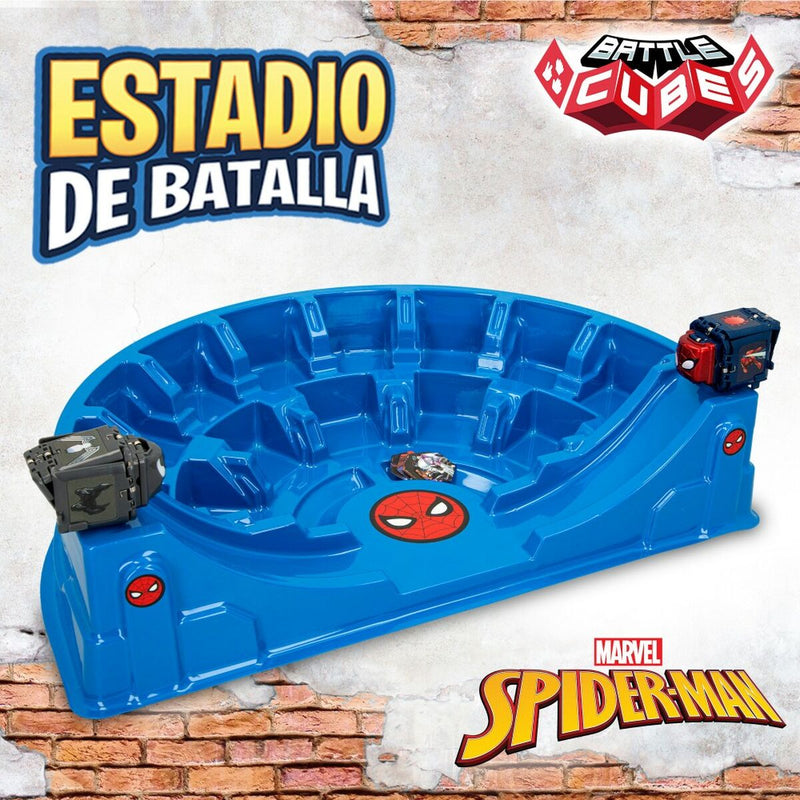 Battle arena Spiderman Battle Cubes 15 Pieces 42,5 x 9 x 28 cm (4 Units)