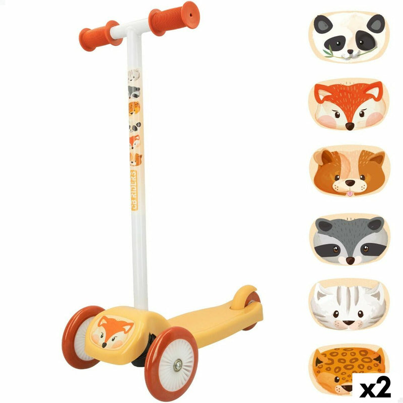 Scooter Colorbaby Animals 2 Units