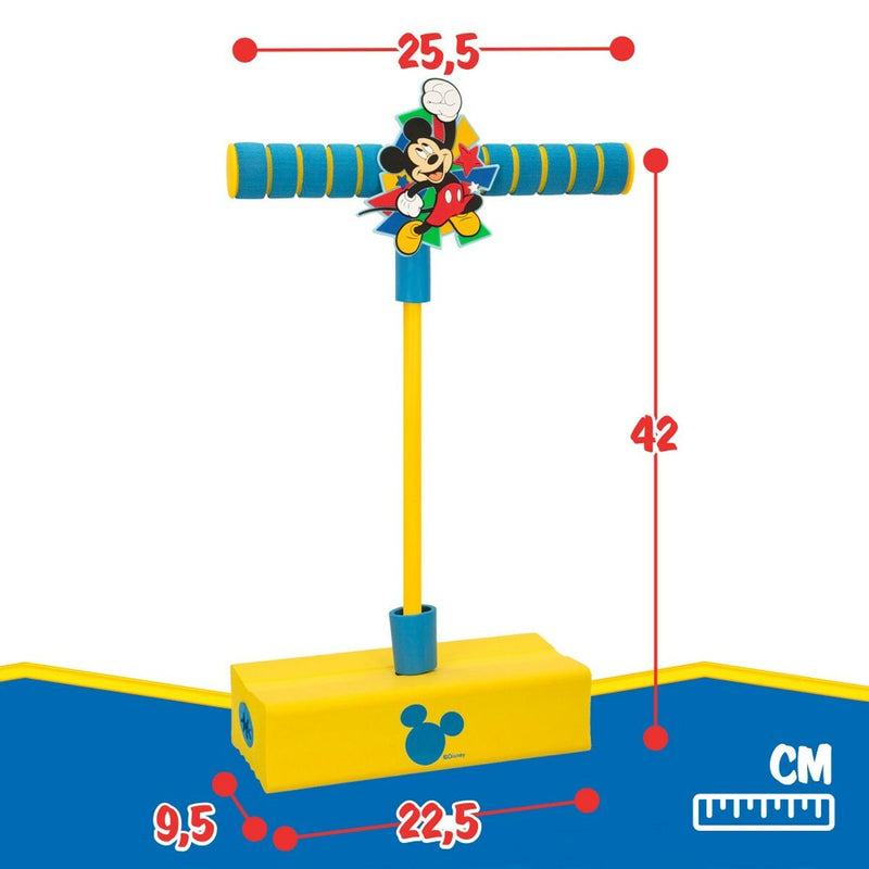 Pogobouncer Mickey Mouse Yellow Children's 3D (4 Units)