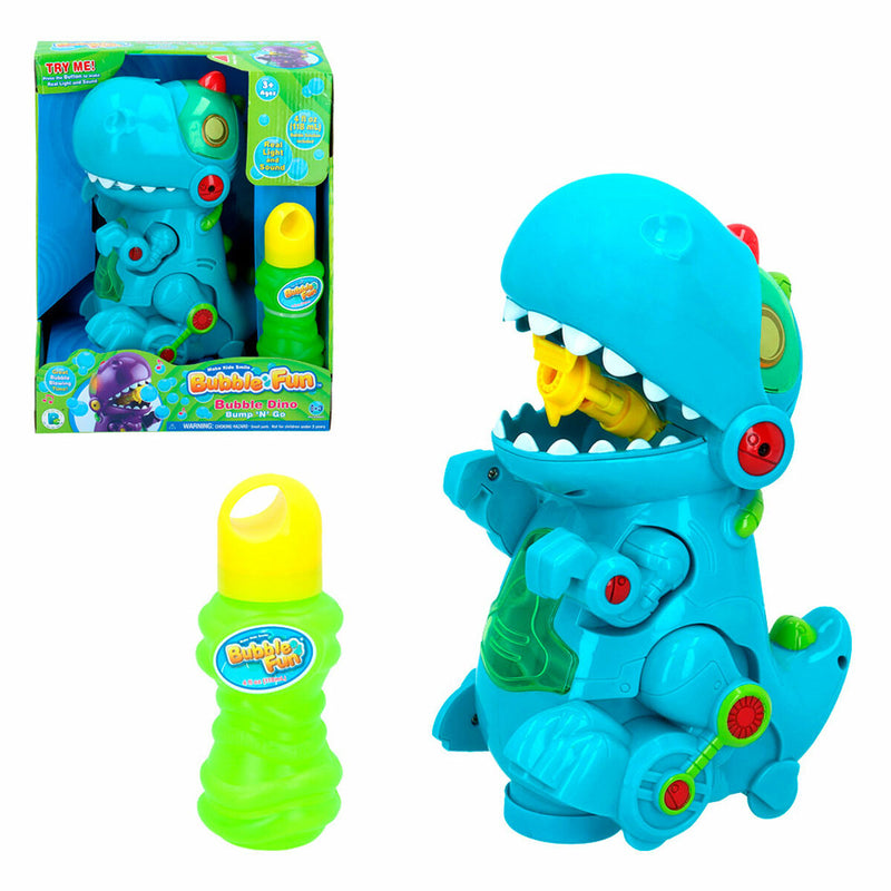 Bubble Blowing Game Colorbaby Sound Dinosaur Electric (4 Units)