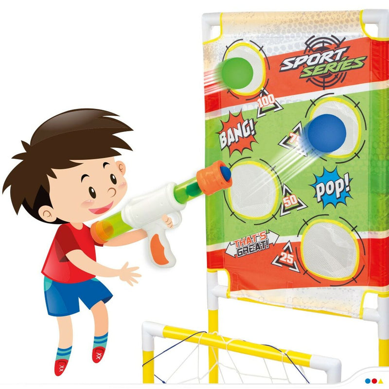 Aiming game Colorbaby Target Football Goal 48,5 x 113 x 35,5 cm (2 Units)