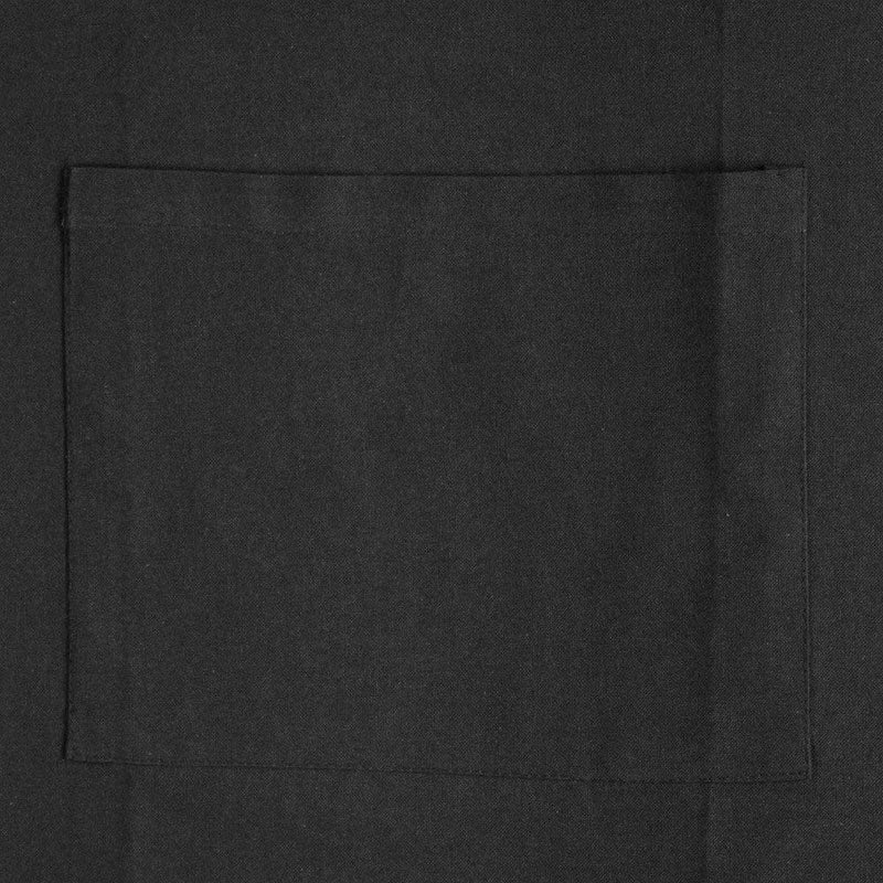 Apron with Pocket Atmosphera Black Cotton (60 x 80 cm)