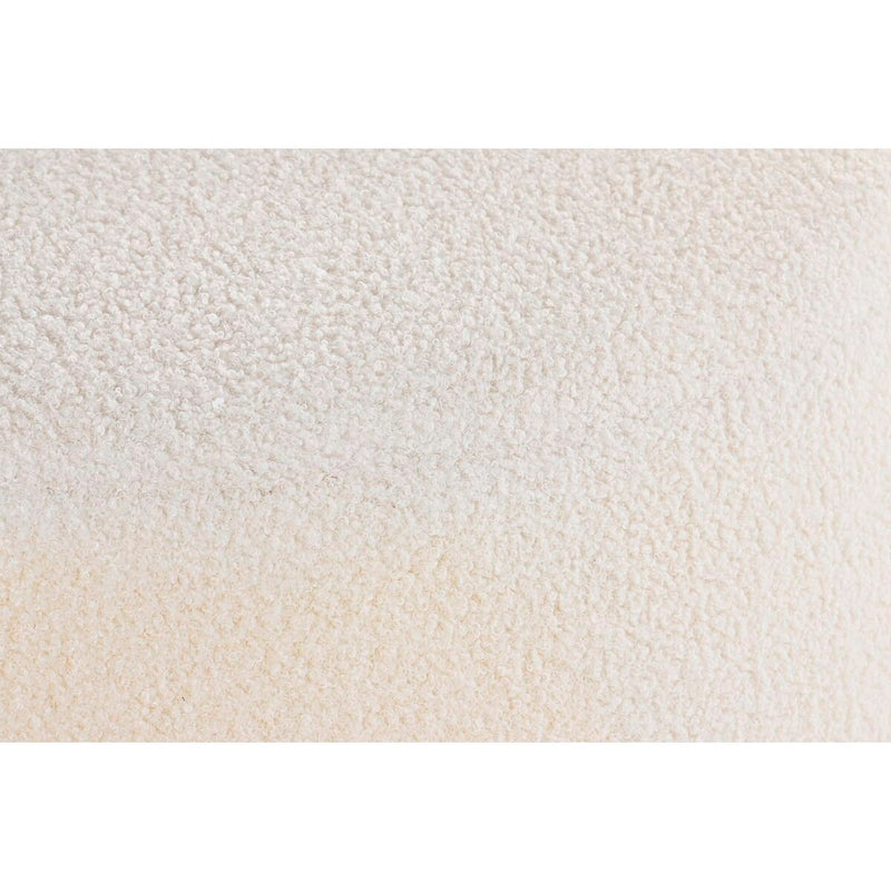 Armchair DKD Home Decor Polyester White (66 x 66 x 66 cm)