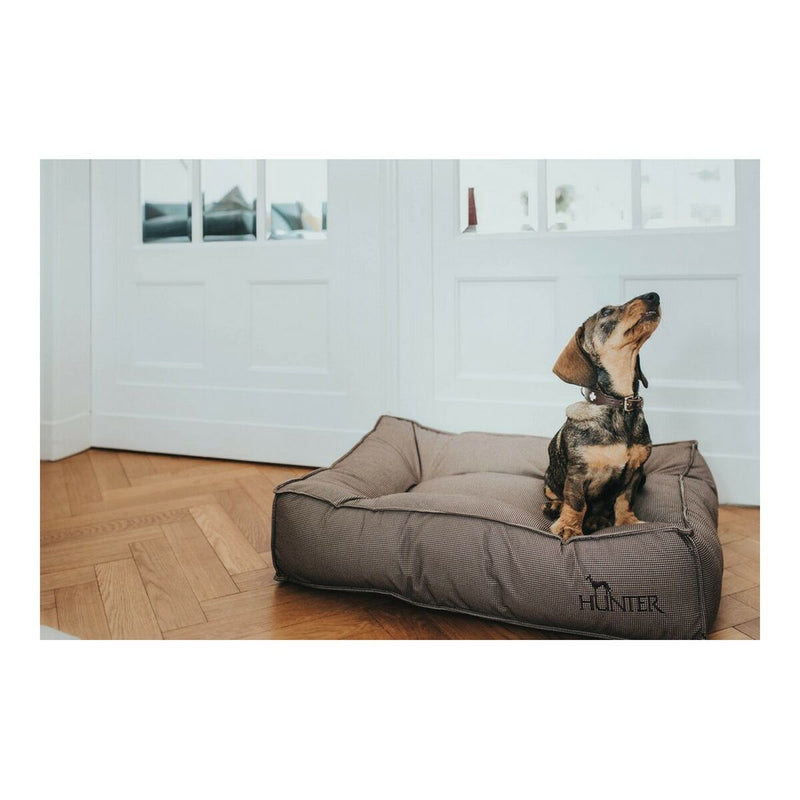 Bed for Dogs Hunter Lancaster Brown (80 x 60 cm)