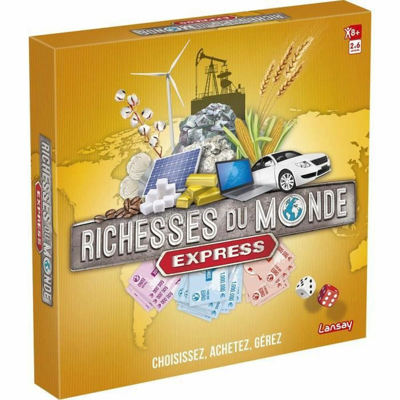 Board game Lansay WEALTH OF THE EXPRESS WORLD (FR)
