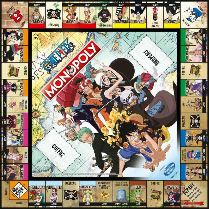 Board game Winning Moves Monopoly One Piece (FR)