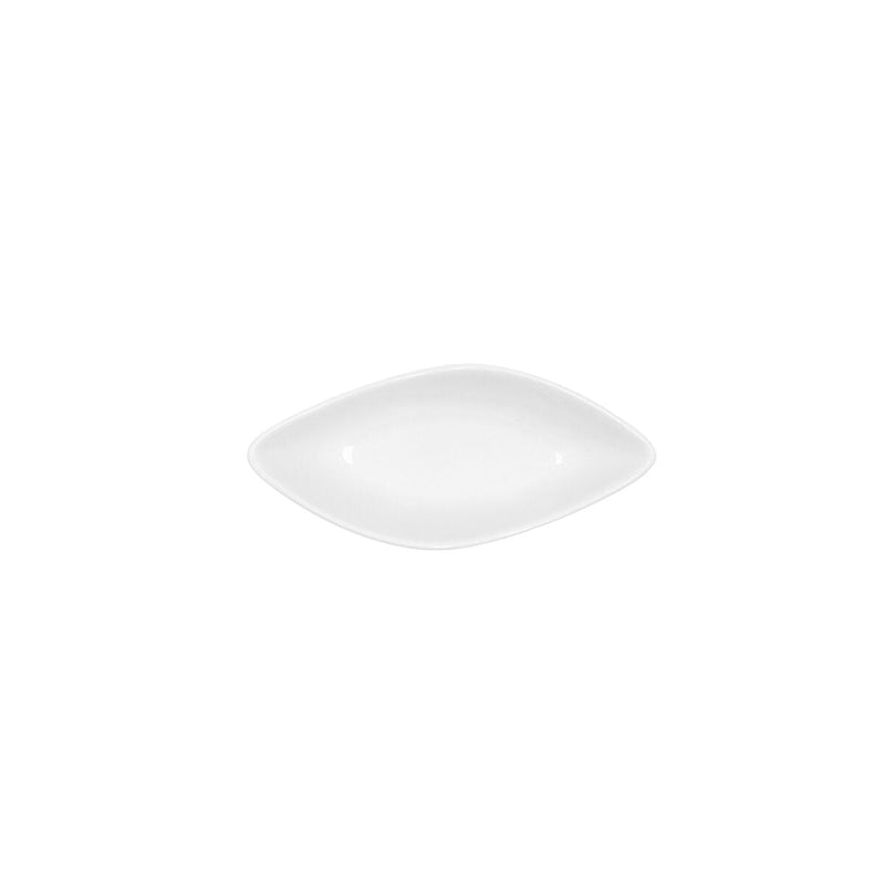 Bowl Ariane Alaska Mini Oval Ceramic White (10,5 x 4,8 x 2,8 cm) (18 Units)