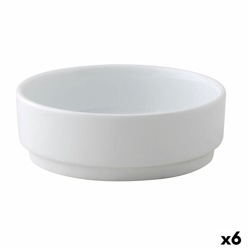 Bowl Ariane Brasserie Ceramic White (16 cm) (6 Units)