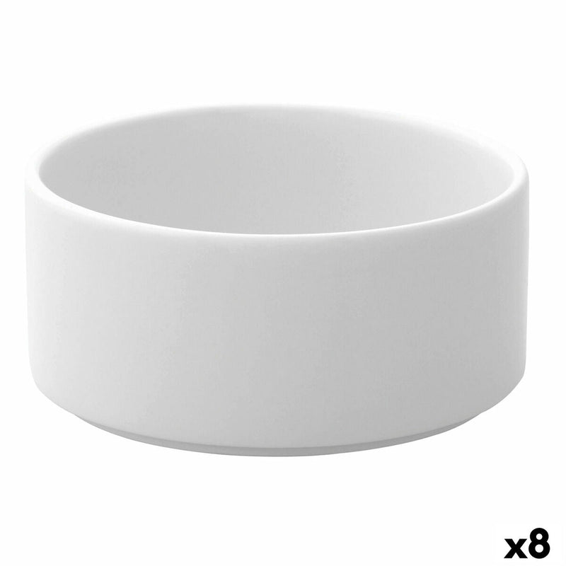 Bowl Ariane Prime Ceramic White (16 cm) (8 Units)