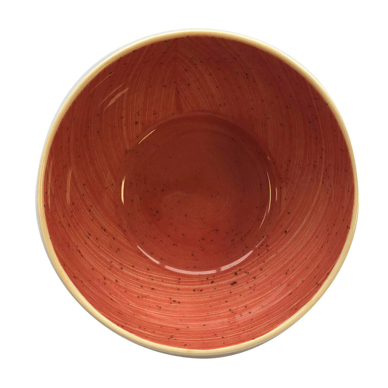 Bowl Ariane Terra Ceramic Red (Ø 15 cm) (6 Units)
