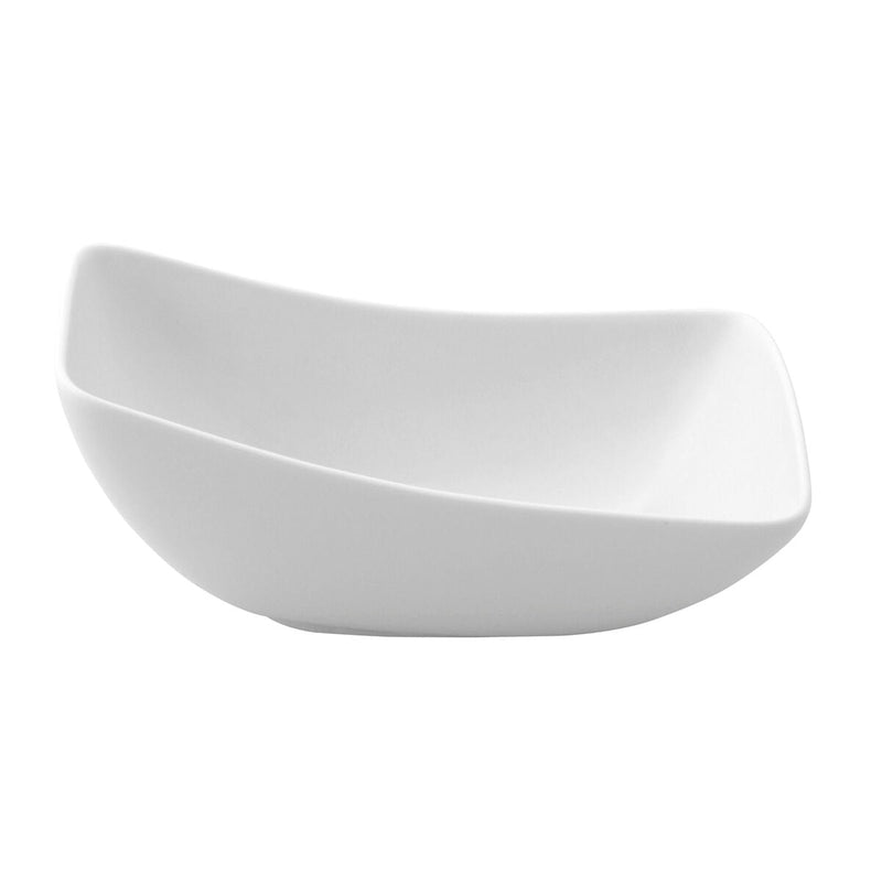 Bowl Ariane Vital Squared Ceramic White (Ø 14 cm) (6 Units)