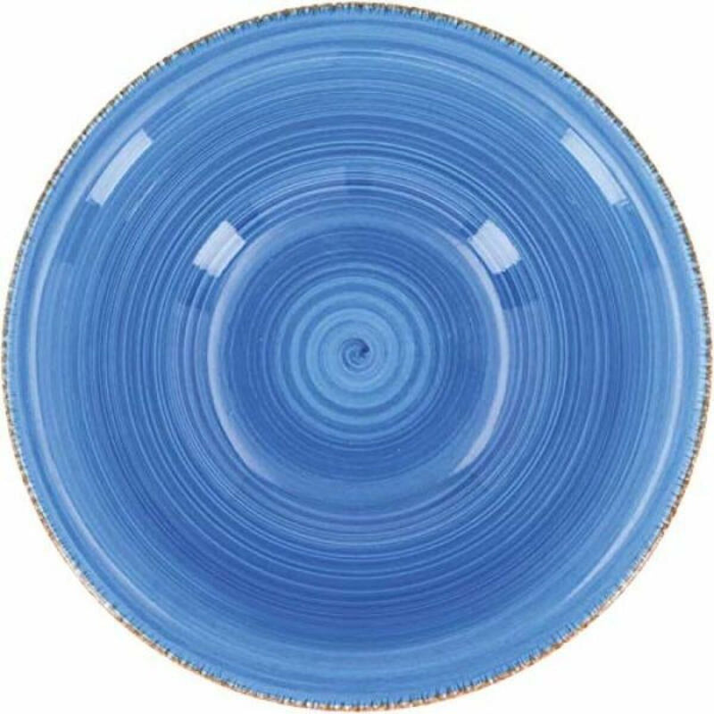 Bowl Quid Vita Blue Ceramic 6 Units (18 cm)