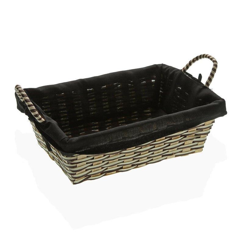 Bread Basket Versa Black Bamboo Marine algae (19 x 9 x 27 cm)