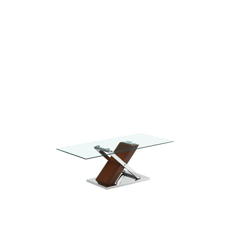 Centre Table DKD Home Decor Brown Steel MDF Wood (120 x 60 x 42 cm)