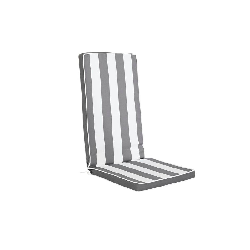 Chair cushion DKD Home Decor Grey White (42 x 4 x 115 cm)