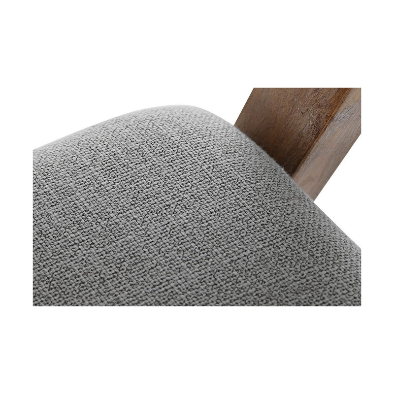Chair DKD Home Decor Fir Polyester Light grey (59 x 55 x 88 cm)