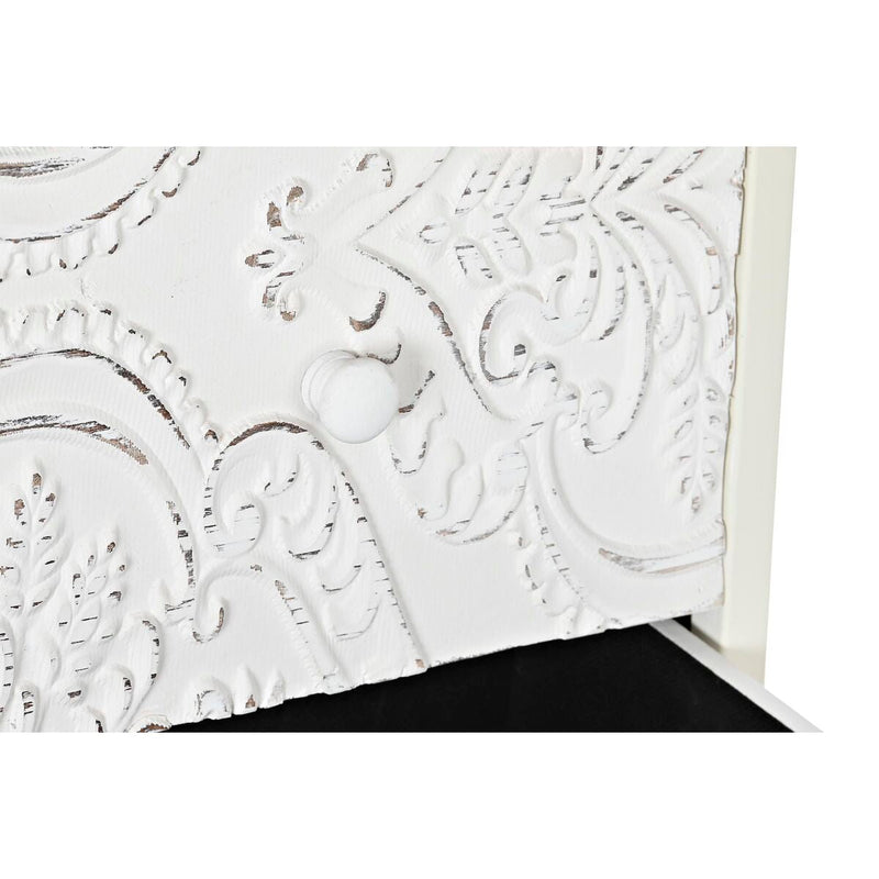 Chest of drawers DKD Home Decor Fir MDF White Arab (80 x 34 x 80 cm)