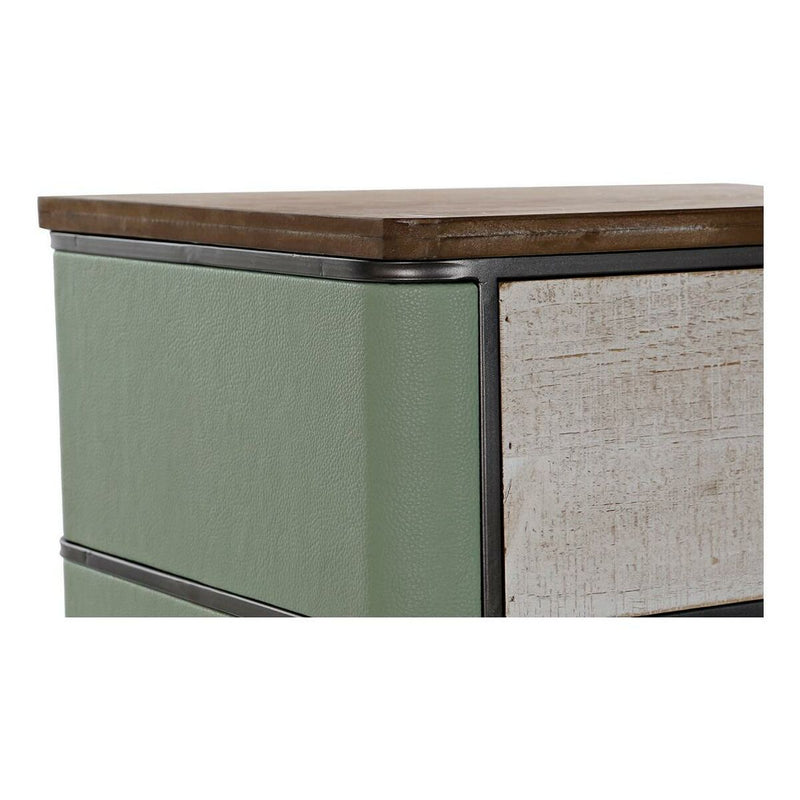 Chest of drawers DKD Home Decor Metal MDF Wood (48.5 x 42 x 82.5 cm)