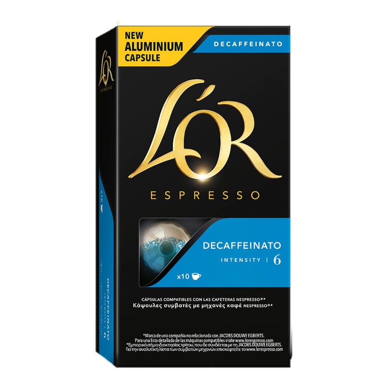 Coffee Capsules L'Or Descaffeinato 6 (10 uds)