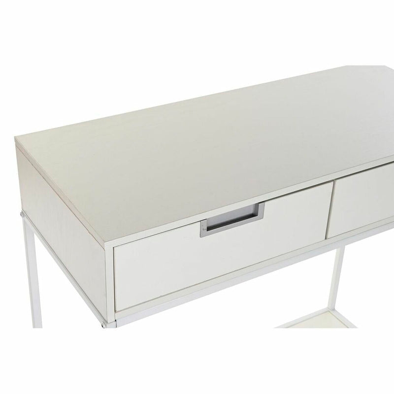 Console DKD Home Decor Metal MDF White (80 x 35 x 81 cm)
