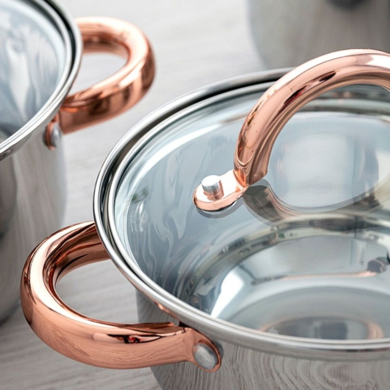 Cookware Quid Vanity Stainless steel (4 Pcs)