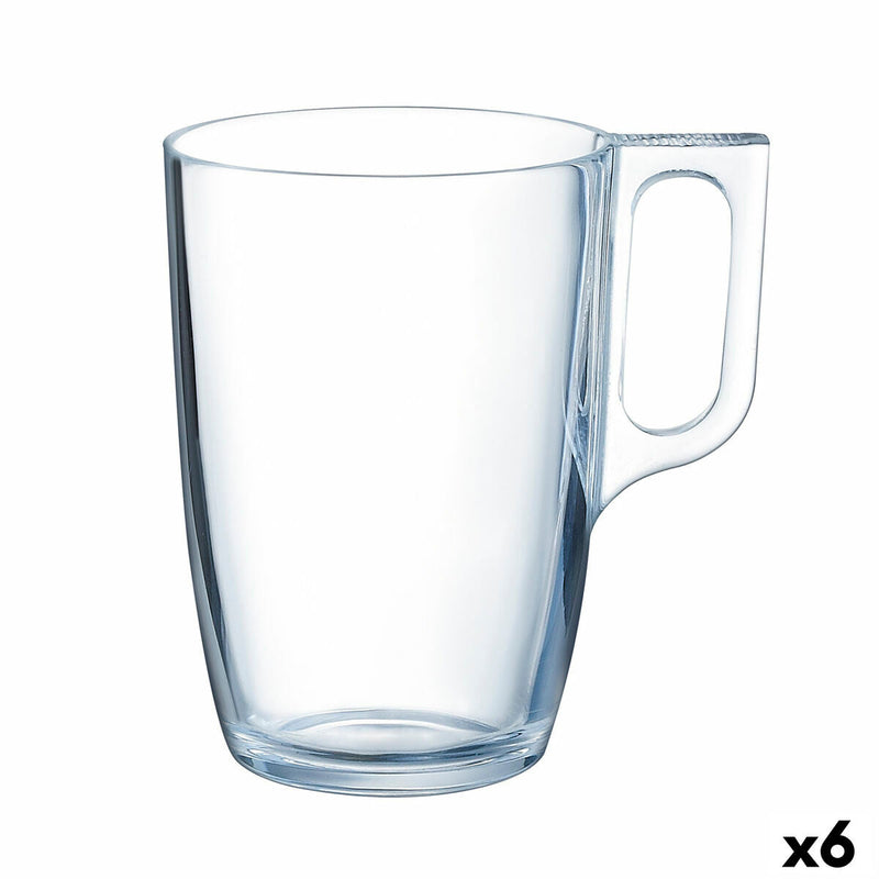 Cup Luminarc Transparent Glass (250 ml) (6 Units)