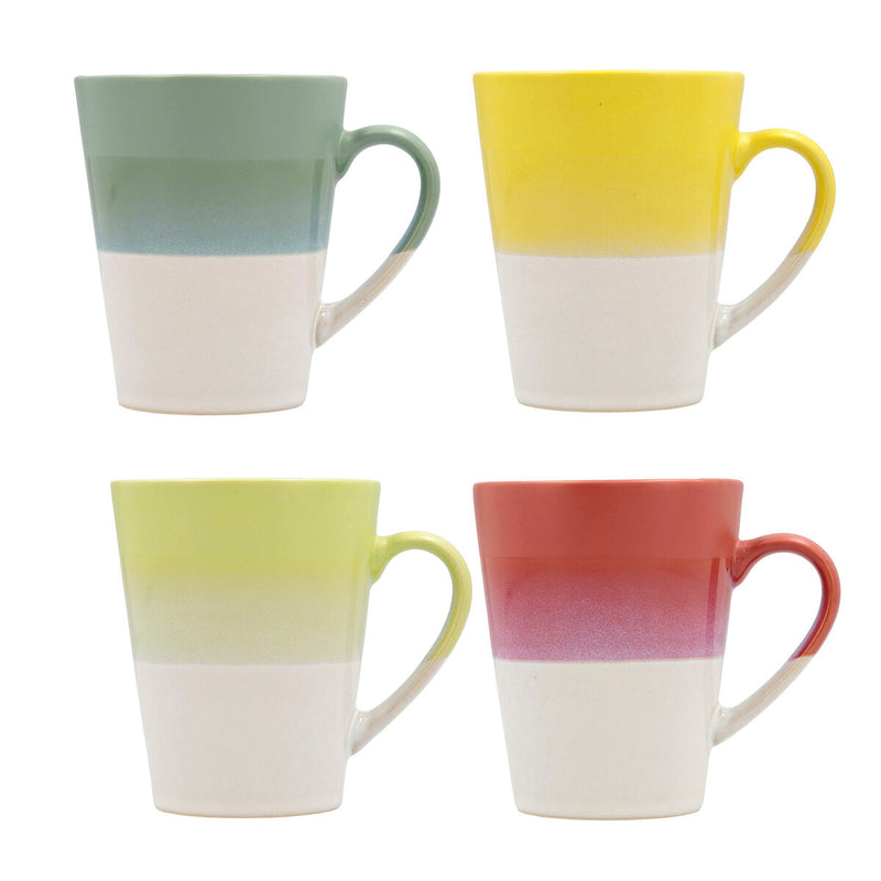 Cup Quid Atenua Ceramic Multicolour (300 ml) (12 Units)