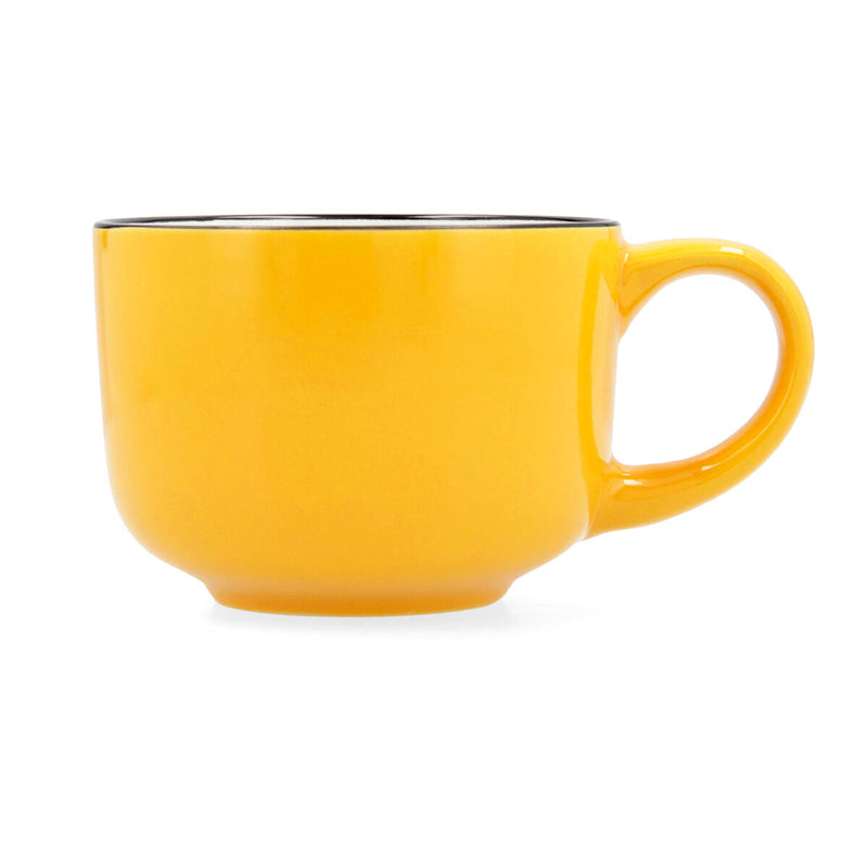 Cup Quid Frappe Ceramic Multicolour (400 ml) (12 Units)